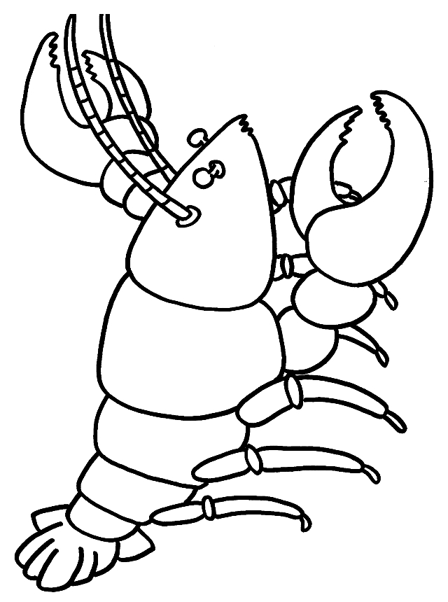 Drawing 9 from Shellfish coloring page to print and coloring