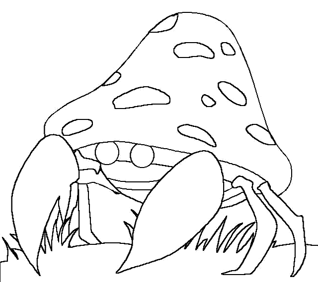 Drawing 14 from Shellfish coloring page to print and coloring