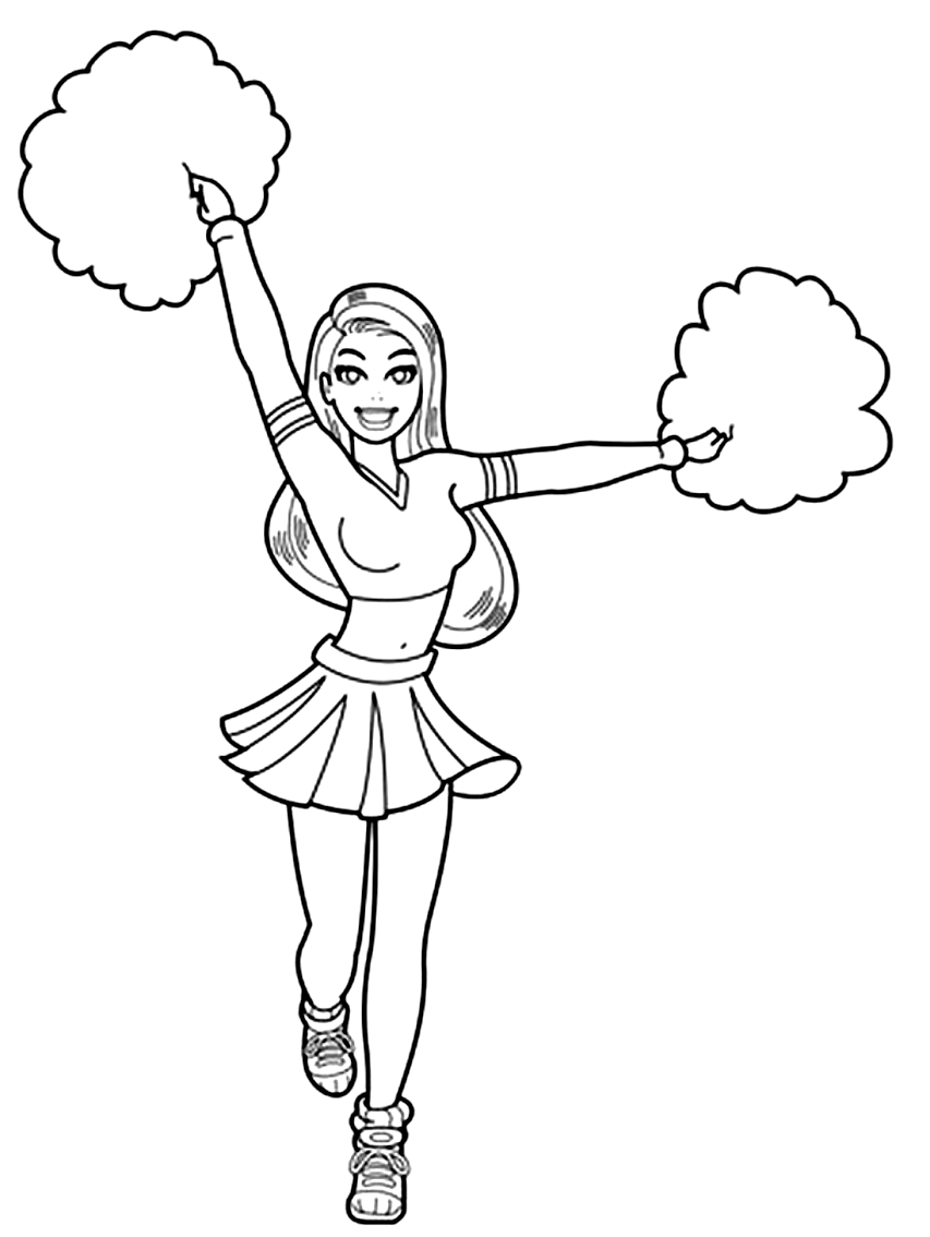 Drawing 14 from Dance coloring page to print and coloring