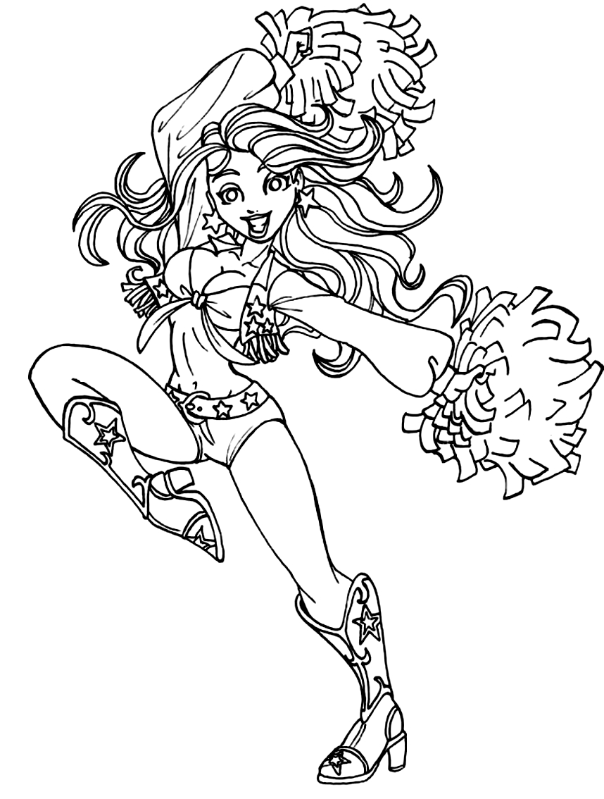 Drawing 15 from Dance coloring page to print and coloring