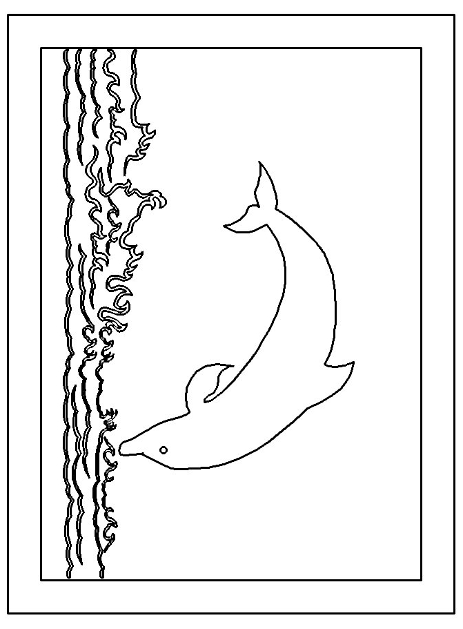 Suunnittelu 9 from Delfiinit vrityskuvat tulostaa ja vritt