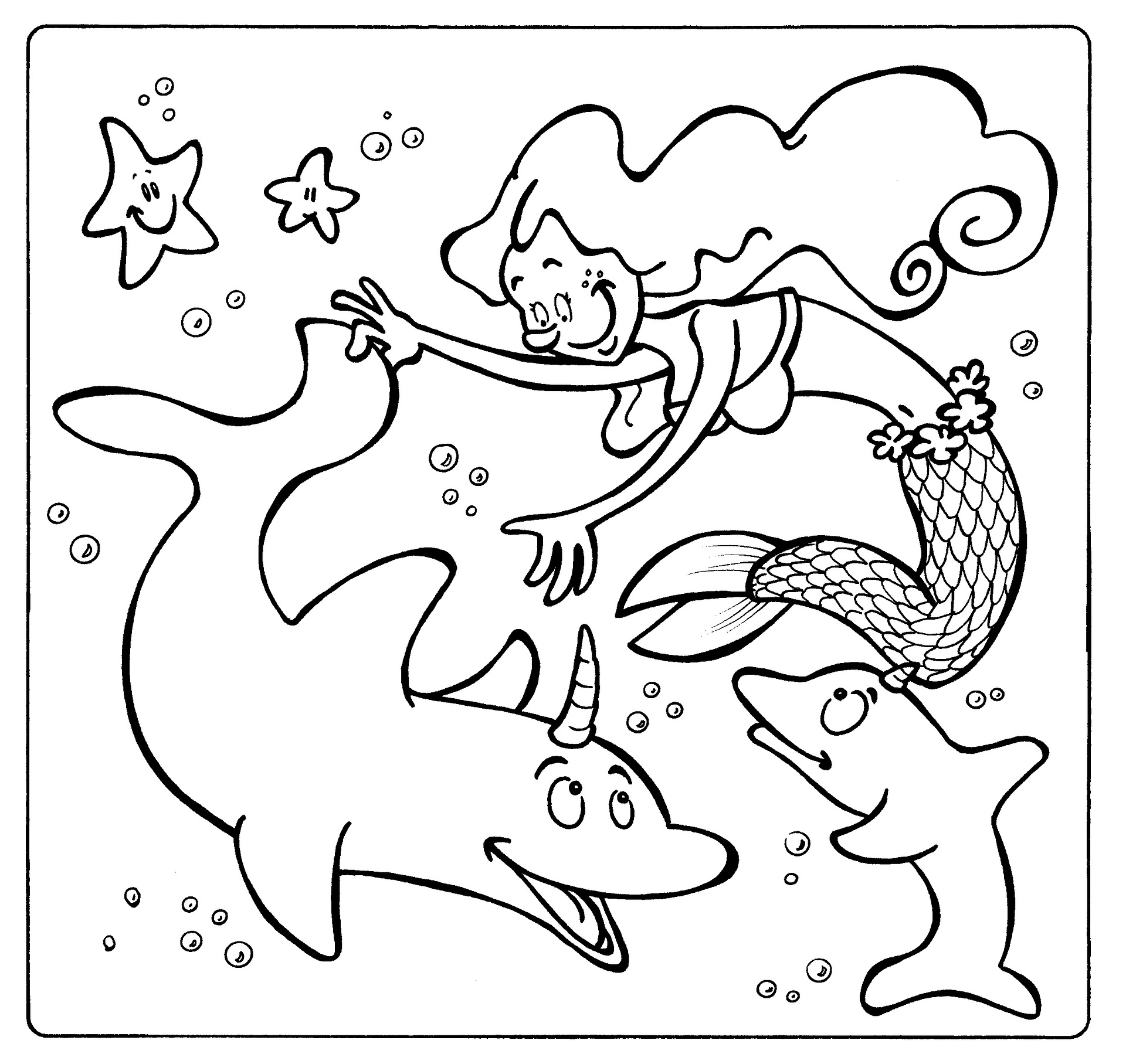 Coloriage Dauphin 43