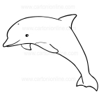 Dolfijn Kleurplaten