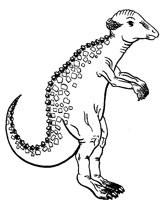 Coloriage 24 des Dinosaures  imprimer et colorier