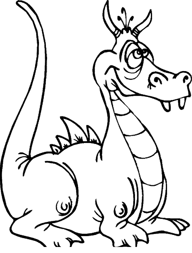 Drawing 21 from dragons coloring page to print and coloring