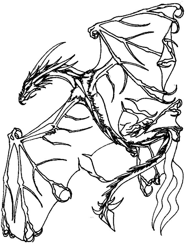 Coloriage 22 des dragons  imprimer et colorier