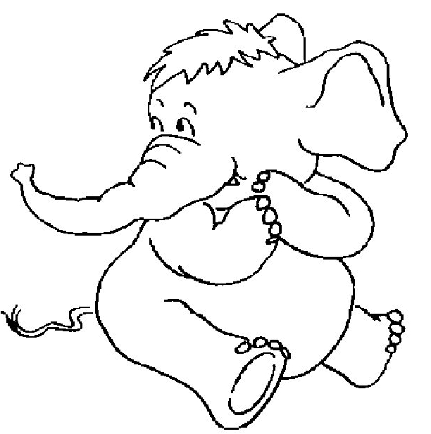 16 رسم الفيلة للطباعة واللون