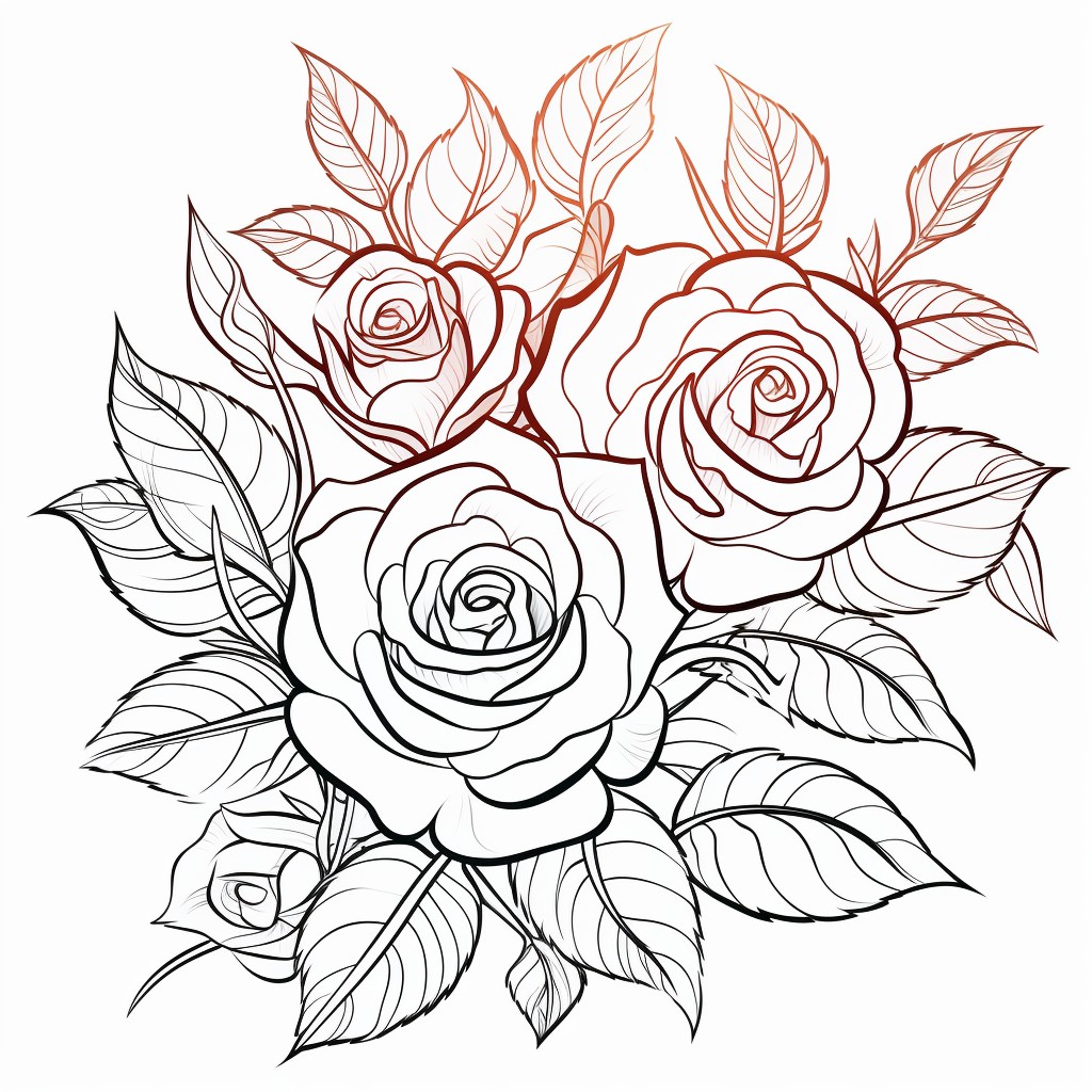 Flowers 32  coloring page to print and coloring