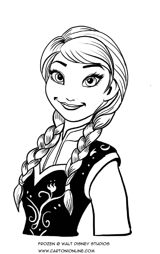 Desen de Anna - Frozen