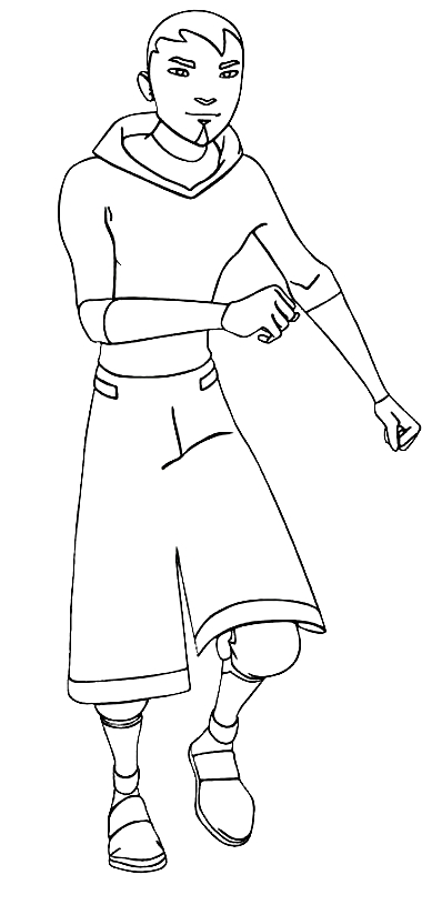 Drawing 5 from Galactik Football coloring page to print and coloring