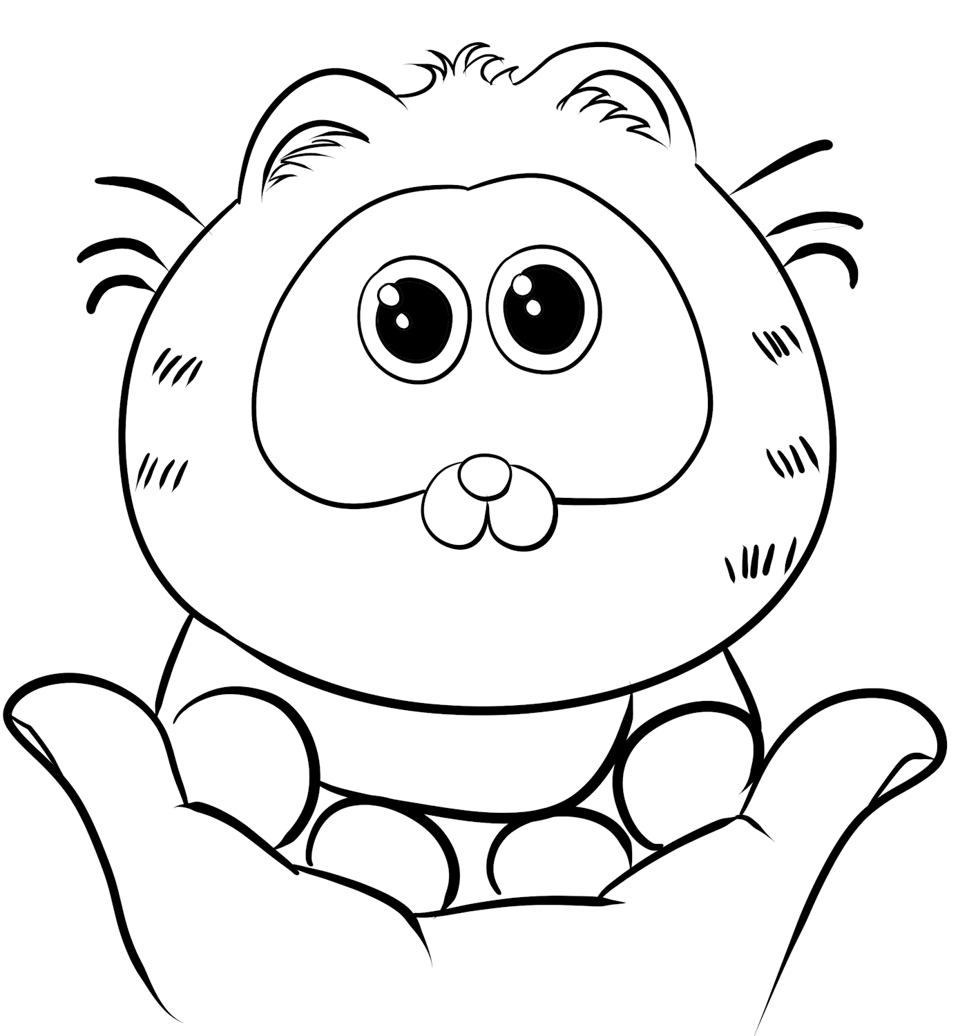 Disegno 01 di Garfield the movie 2024 da stampare e colorare
