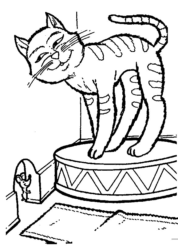 Drawing 20 from Cats coloring page to print and coloring