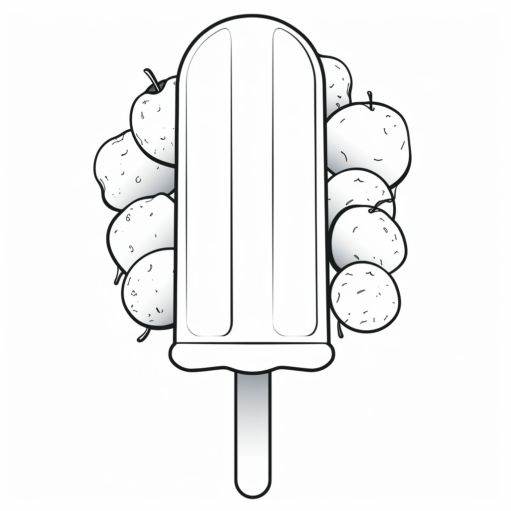 印刷して着色するアイスクリームアイスキャンディーのアイスクリームアイスキャンディー 05