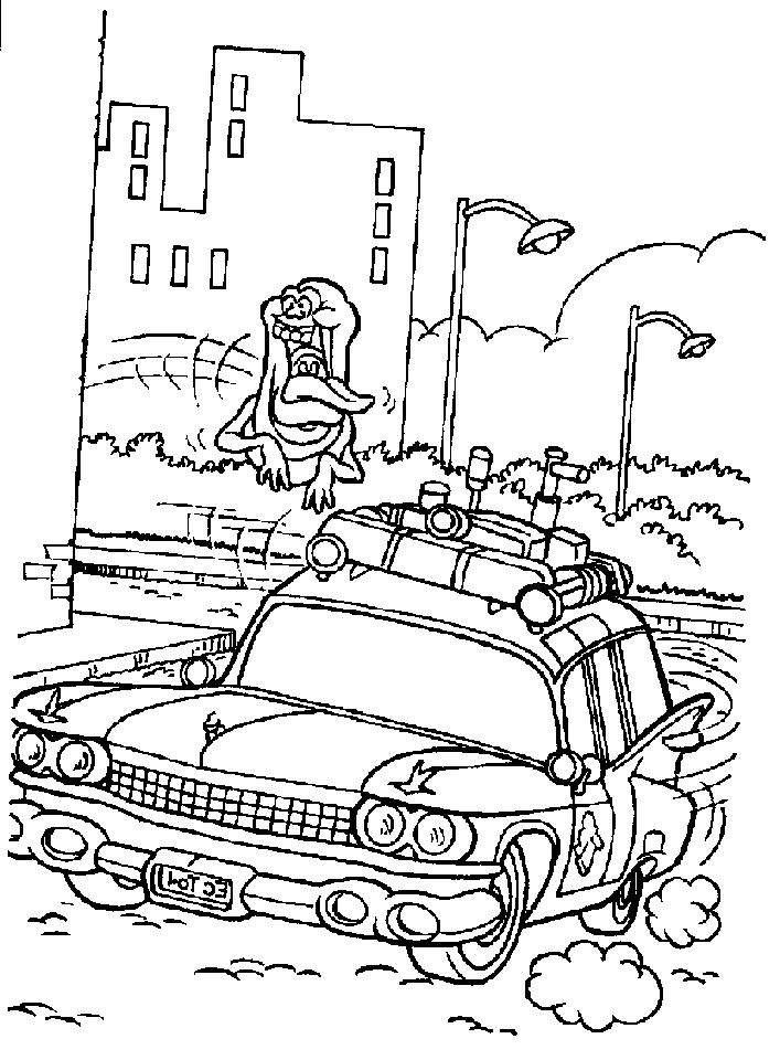 Drawing 12 from Ghostbusters coloring page to print and coloring