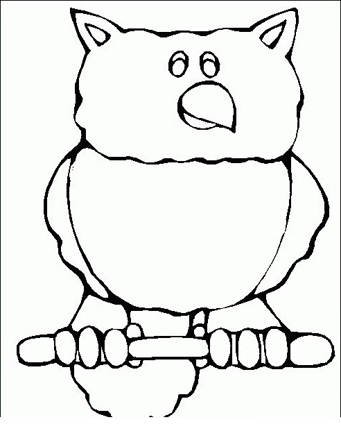 Drawing 18 from owls coloring page to print and coloring