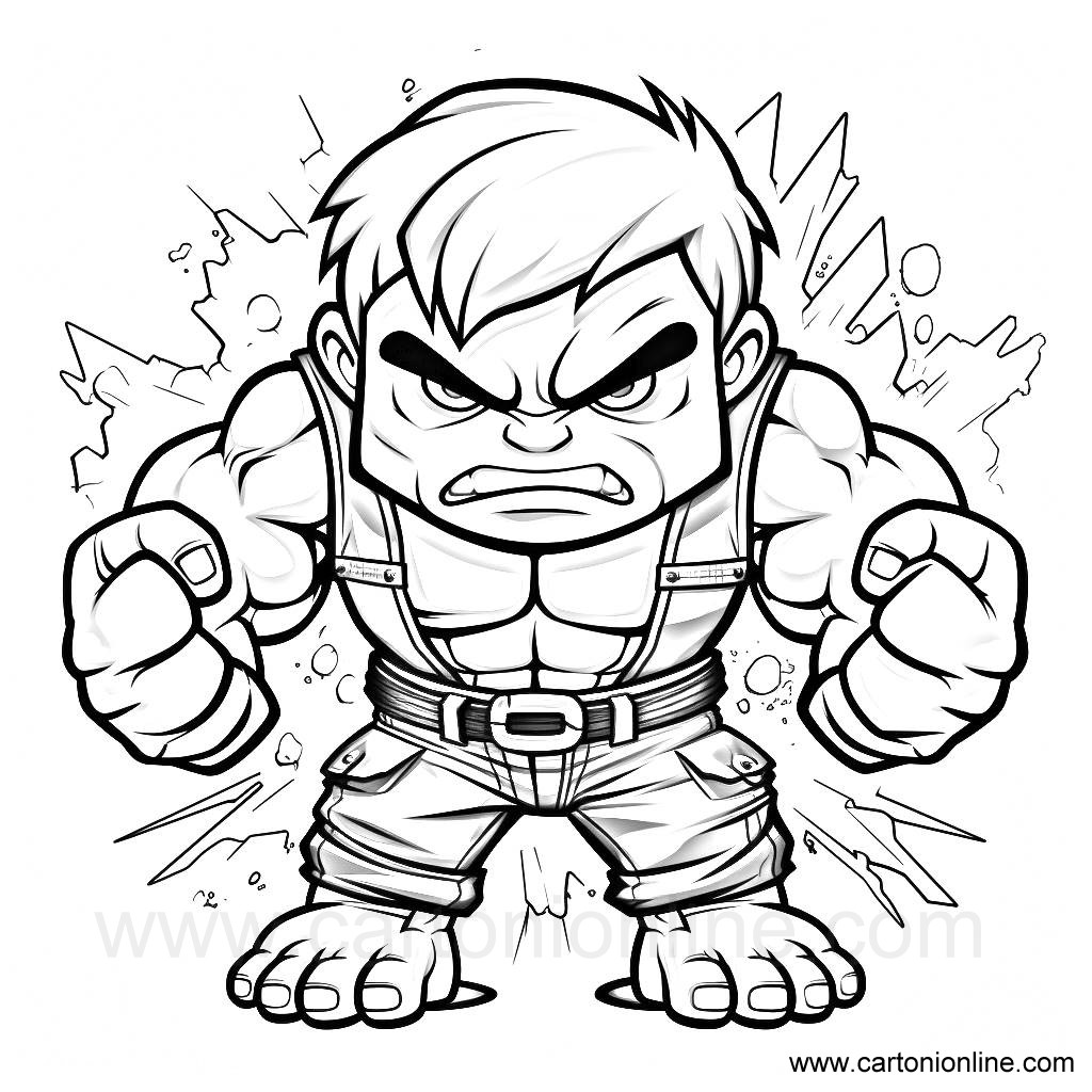 Hulk 49  coloring pages to print and coloring