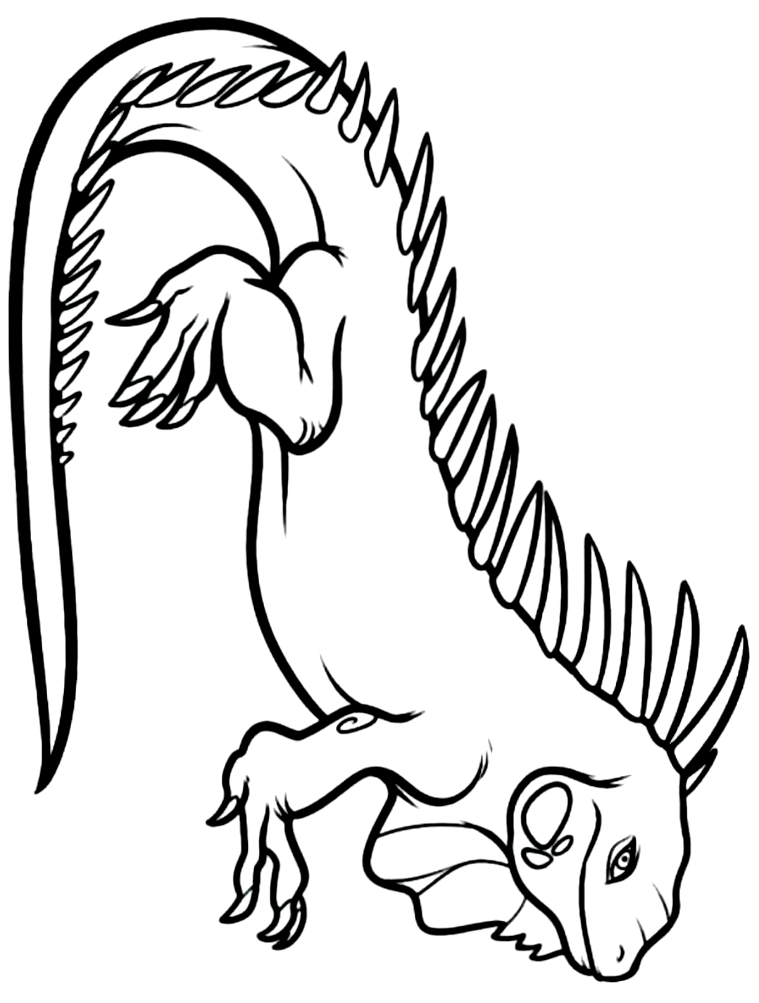 Drawing 13 from iguanas coloring page to print and coloring