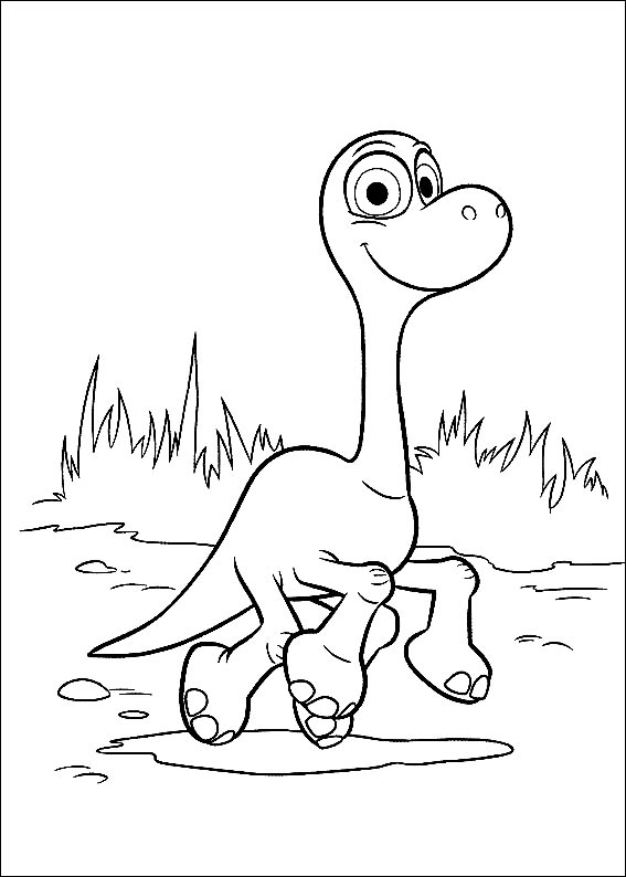 Arlo baby coloring page to print and color