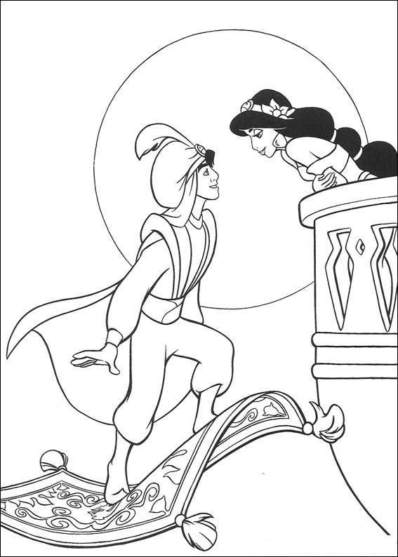 Jasmine 32  coloring page to print and coloring