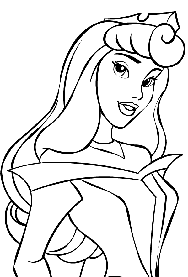 Drawing 23 from Sleeping Beauty coloring page to print and coloring