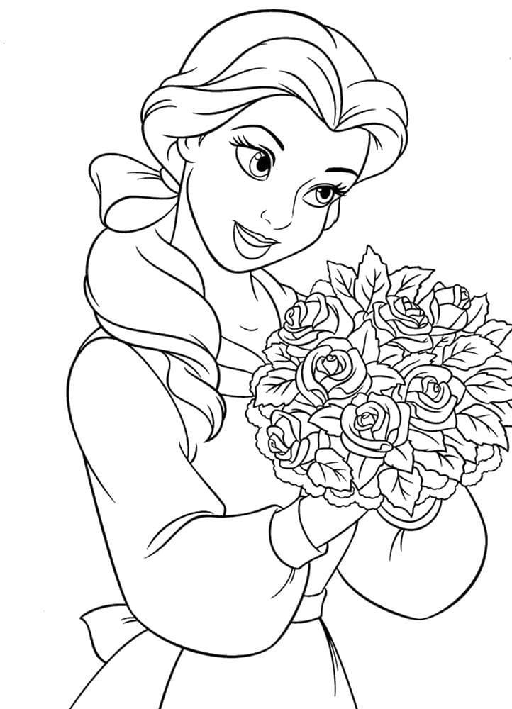 Piekna i Bestia 44 Piekna i Bestia coloring page to print and coloring