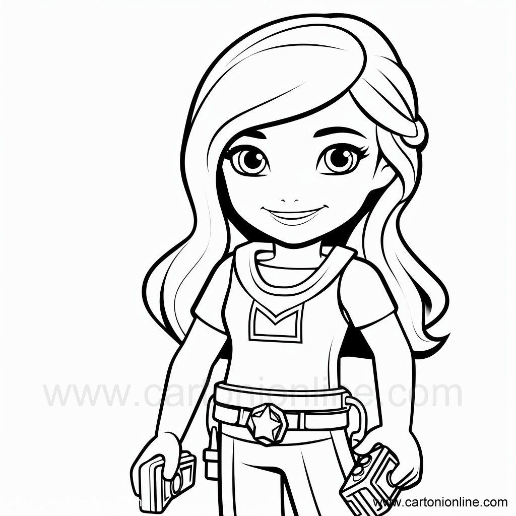 Lego Friends 38  coloring page to print and coloring