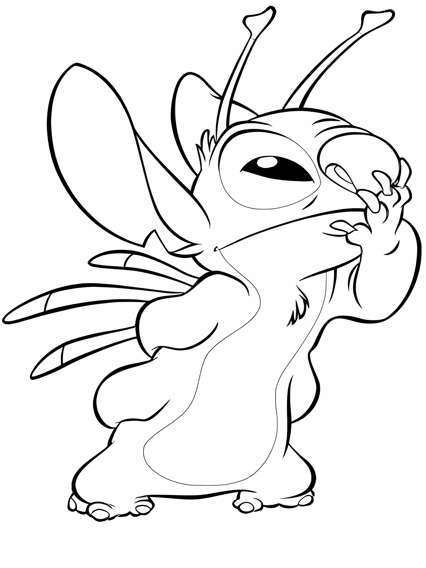 Lilo & Stitch 24  coloring page to print and coloring