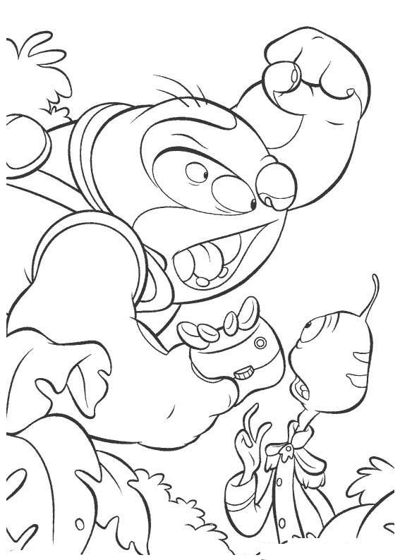 Lilo & Stitch 45 teckning av Lilo & Stitch att trycka och färglägga