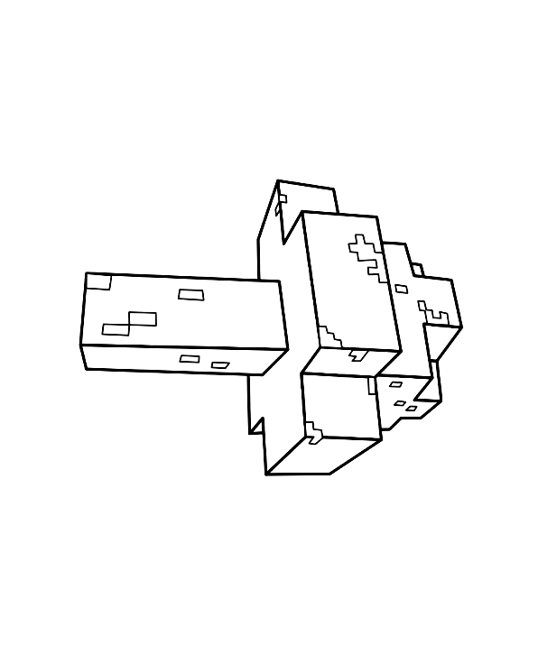 Suunnittelu 13 from Minecraft vrityskuvat tulostaa ja vritt