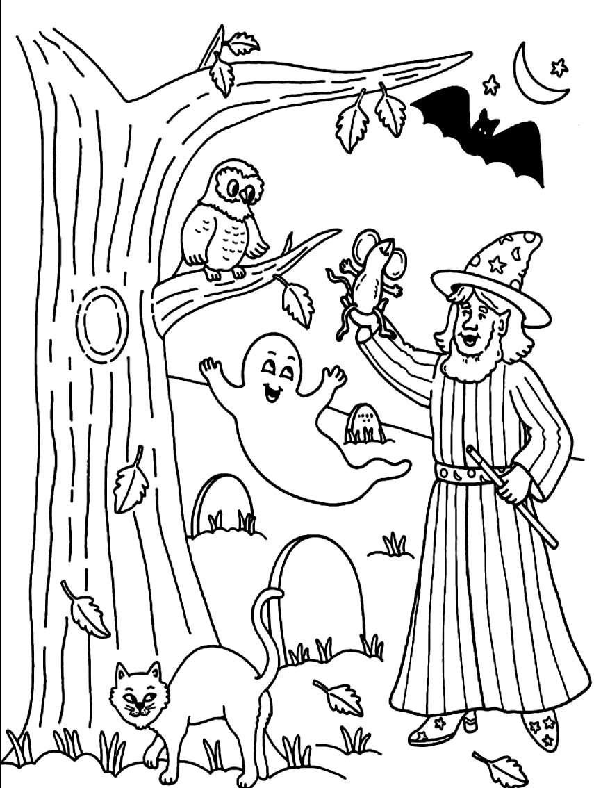 Drawing 20 from Monsters coloring page to print and coloring