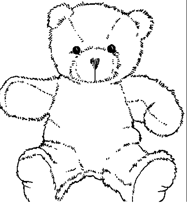 Dibujo 18 de osos para imprimir y colorear