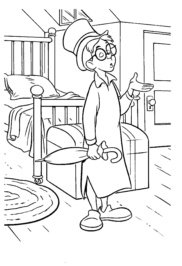 Drawing 6 from Peter Pan coloring page to print and coloring
