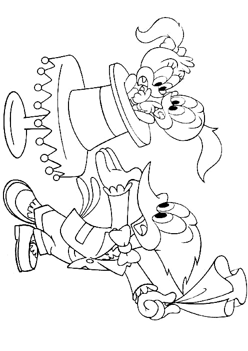 Drawing 8 from Woody Woodpecker coloring page to print and coloring