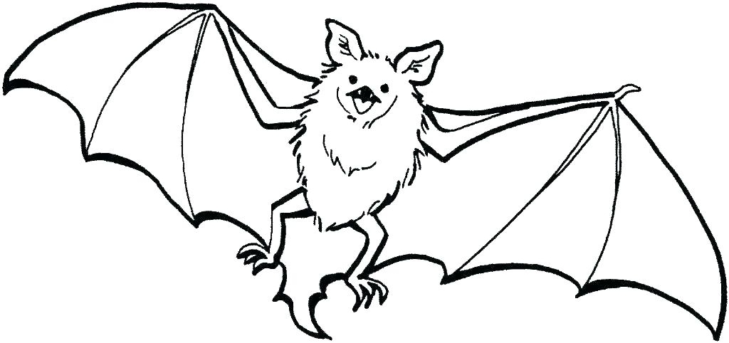 Dibujo 20 de murciélagos para imprimir y colorear