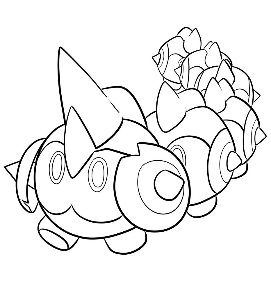 Falinks from generation VIII Pokmon coloring page to print and coloring