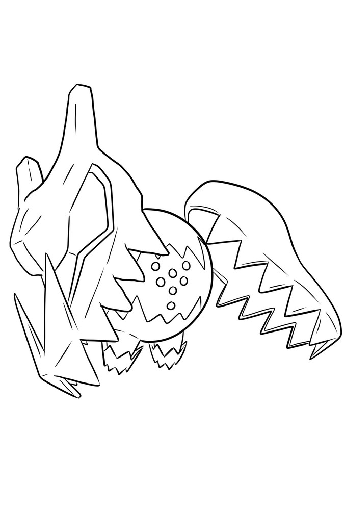 Regidrago from generation VIII Pokmon coloring pages to print and coloring