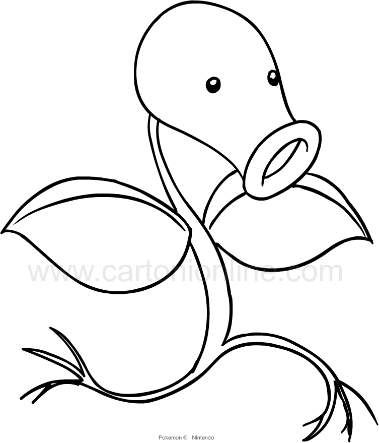 Bellsprout Coloring Pages Coloring Pages