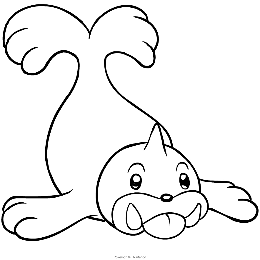 Seel from Pokemon coloring page to print and coloring