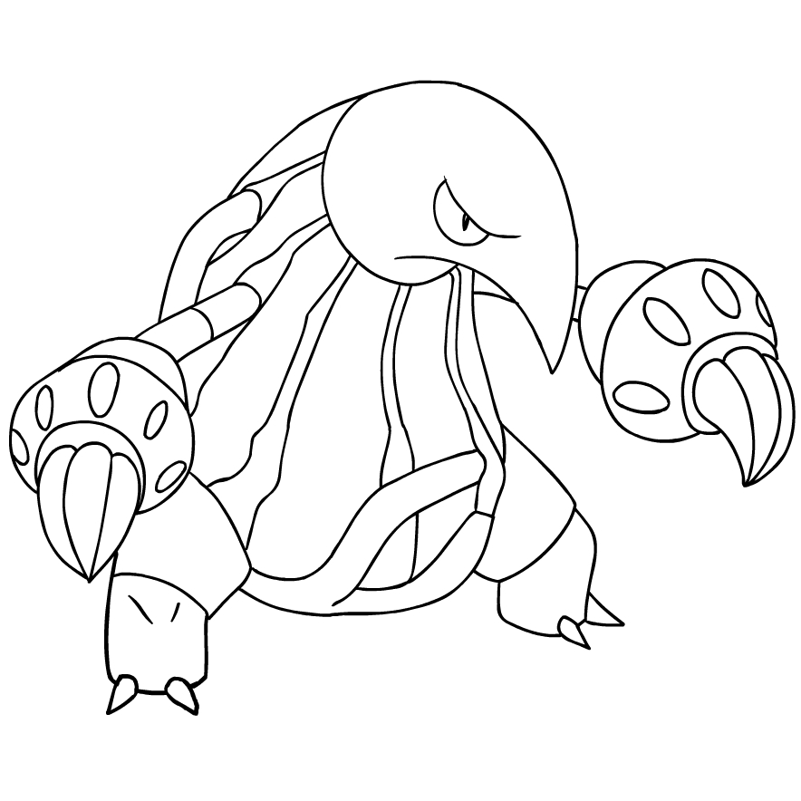 Heatmor from the fifth generation Pok mon to print and coloring
