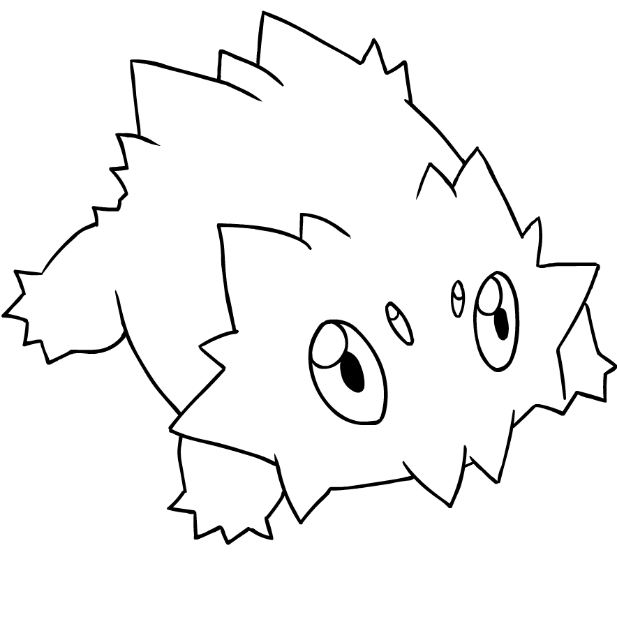 Joltik från femte generationens Pokémon för att skriva ut och måla