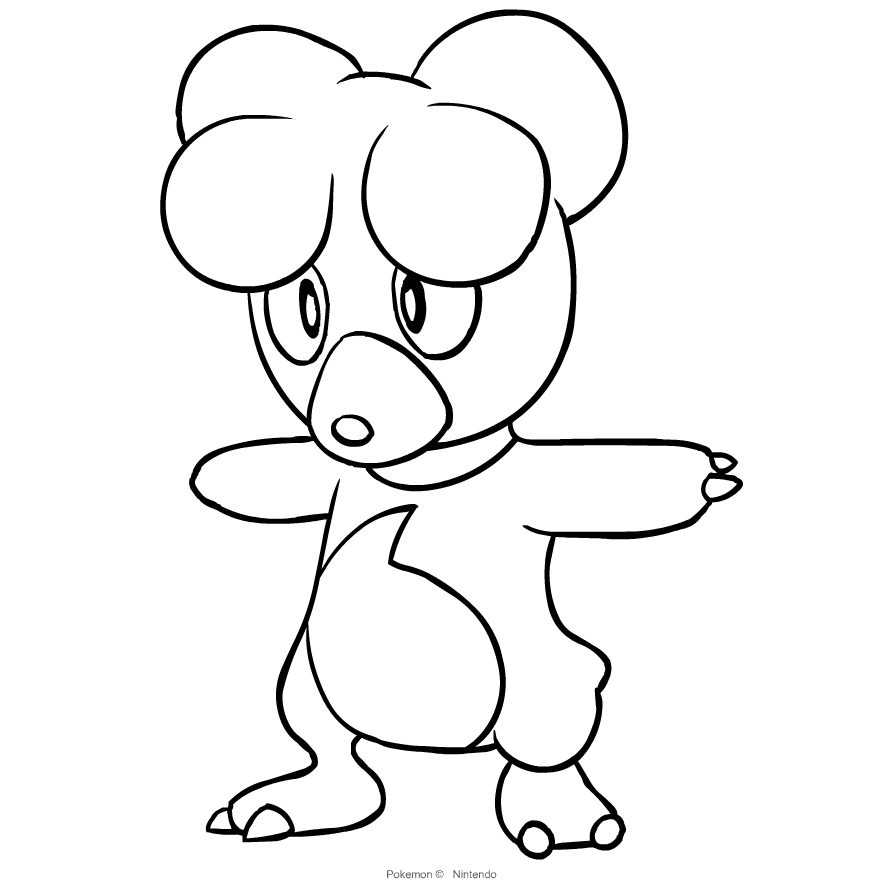 Magby of the second generation Pokémon coloring page to print and color