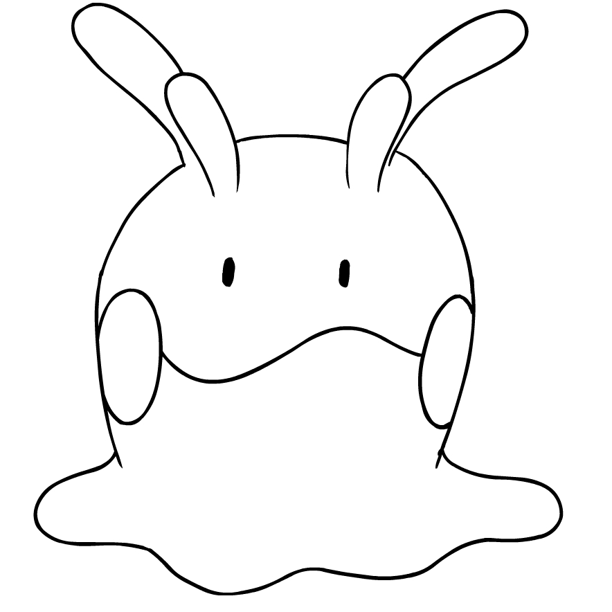 Goomy from the sixth generation Pok mon to print and coloring