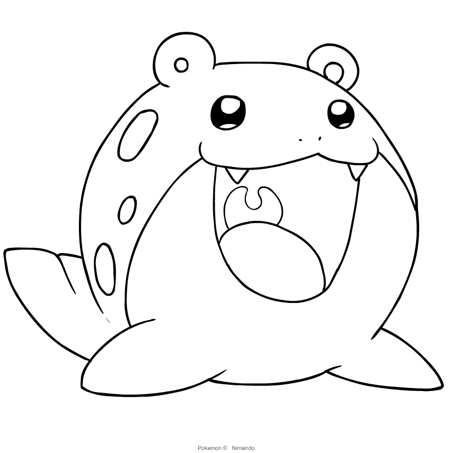 Spheal from the third generation Pok mon to print and coloring