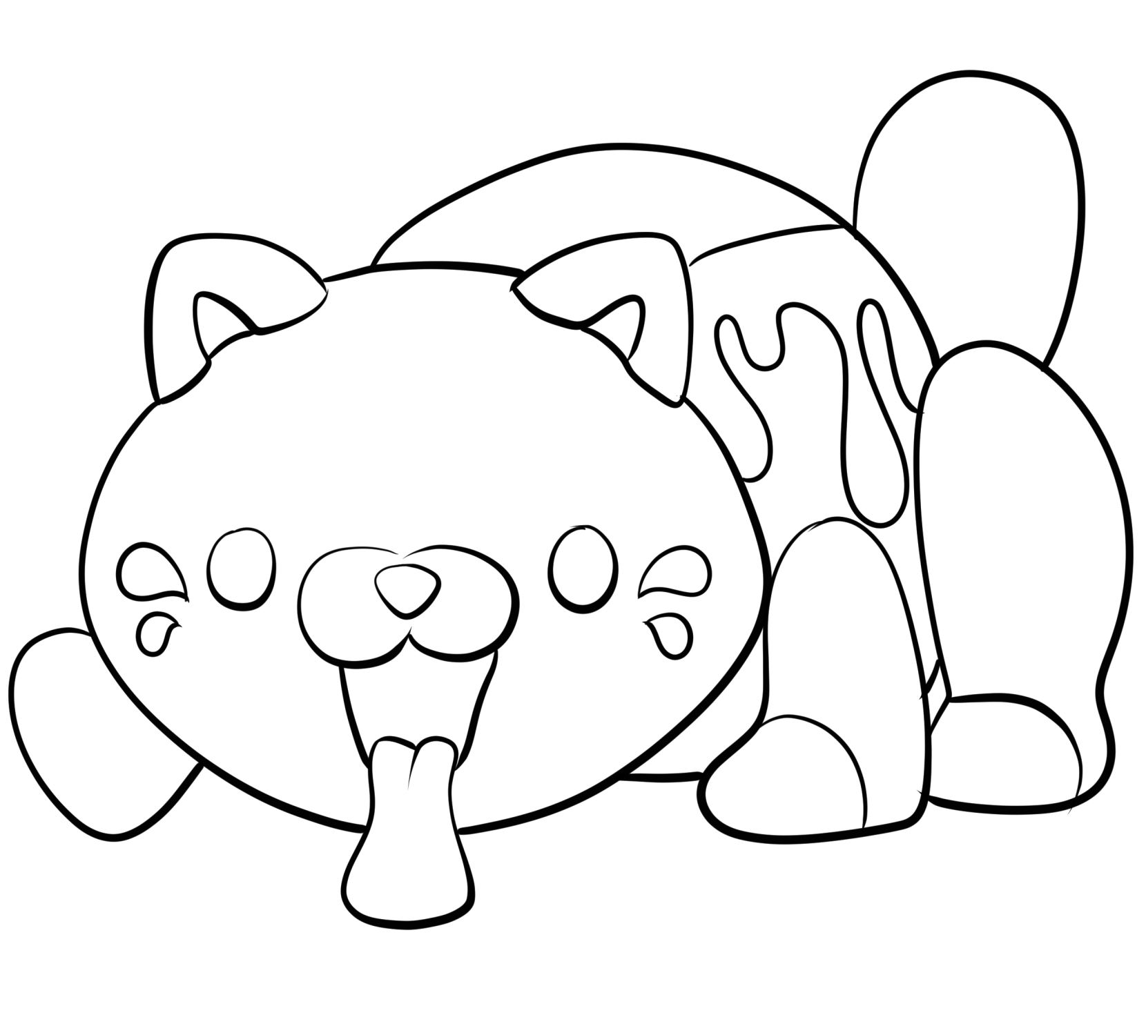 Disegno Candy Cat di Poppy Playtime da stampare e colorare