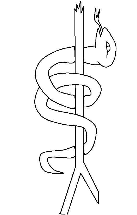 Drawing 14 from Snakes coloring page to print and coloring