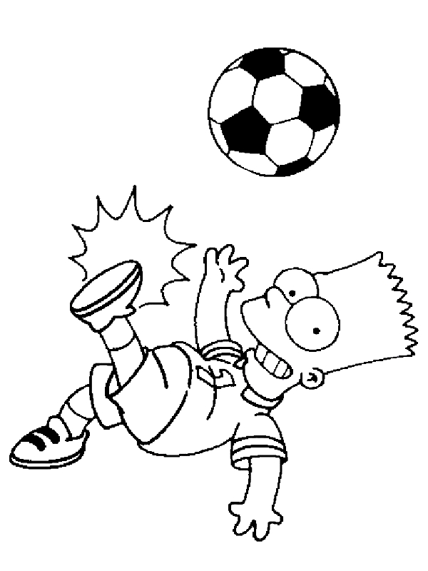 Drawing 7 from Simpsons coloring page to print and coloring