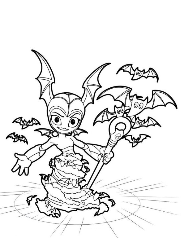 Drawing 1 from Skylanders coloring page to print and coloring