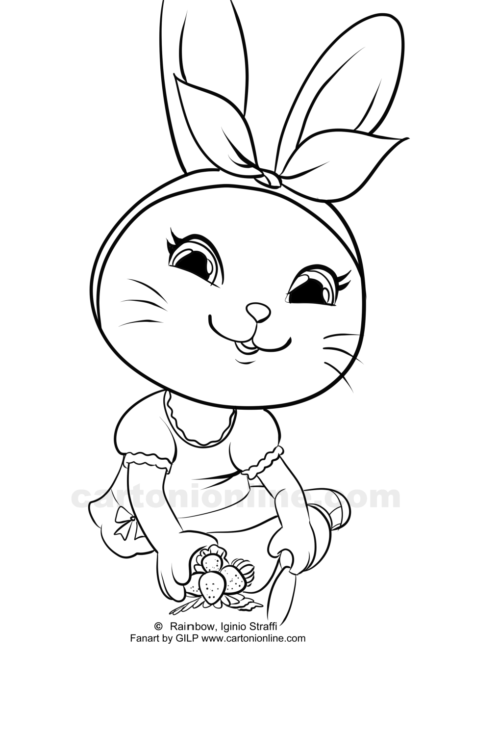 Summer by Summer & Todd coloring page to print and color