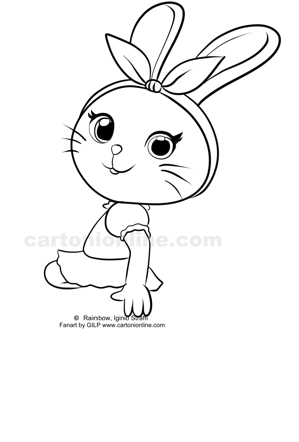 Summer by Summer & Todd coloring page to print and color