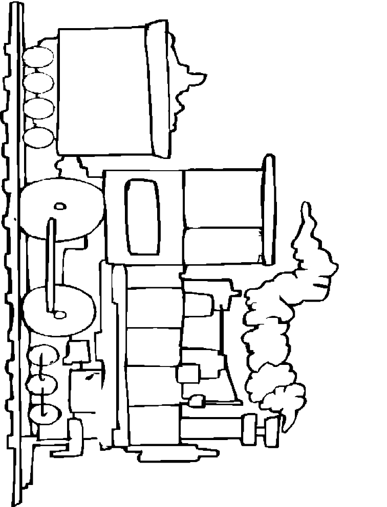 Drawing 11 from Trains coloring page to print and coloring